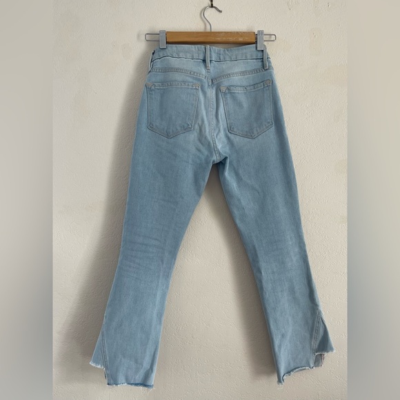 Frame high rise cropped mini-step bootcut jeans in Colorado size 23 - Picture 8 of 11